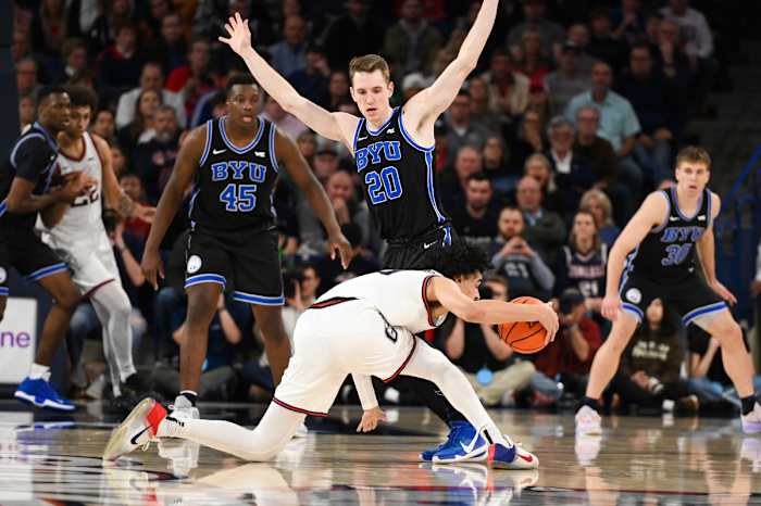 Gonzaga Bulldogs BYU Cougars116